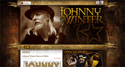 Desktop Screenshot of johnnywinter.net